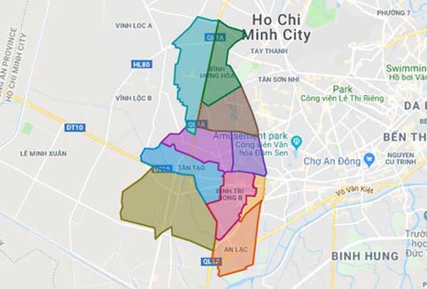 Dịch Vụ Đo Đạc, Tách Thửa Tại Quận Bình Tân, TP.HCM