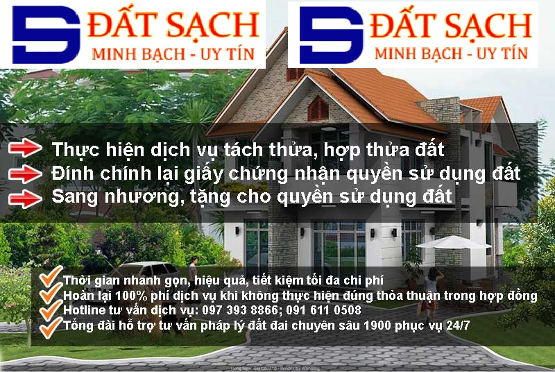 Thủ tục tách thửa đất