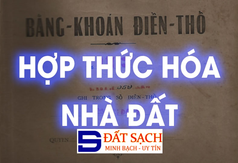 Hợp thức hoá mua bán giấy tay