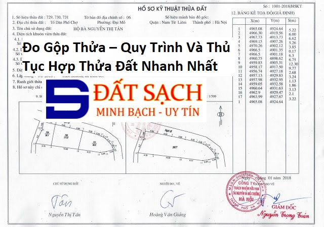 Đo Gộp Thửa – Quy Trình Và Thủ Tục Hợp Thửa Đất Nhanh Nhất
