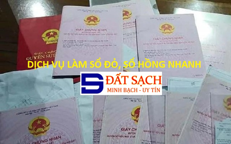 Dịch vụ làm sổ đỏ nhanh trọn gói Thành Phố Hồ Chí Minh