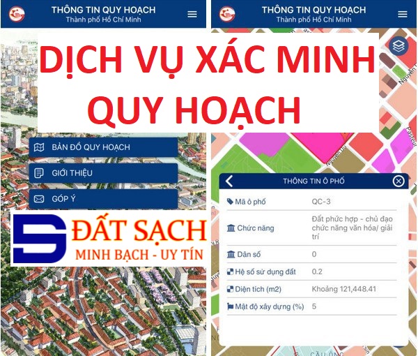Cung cấp thông tin quy hoạch nhà đất, dịch vụ xác minh quy hoạch thửa đất