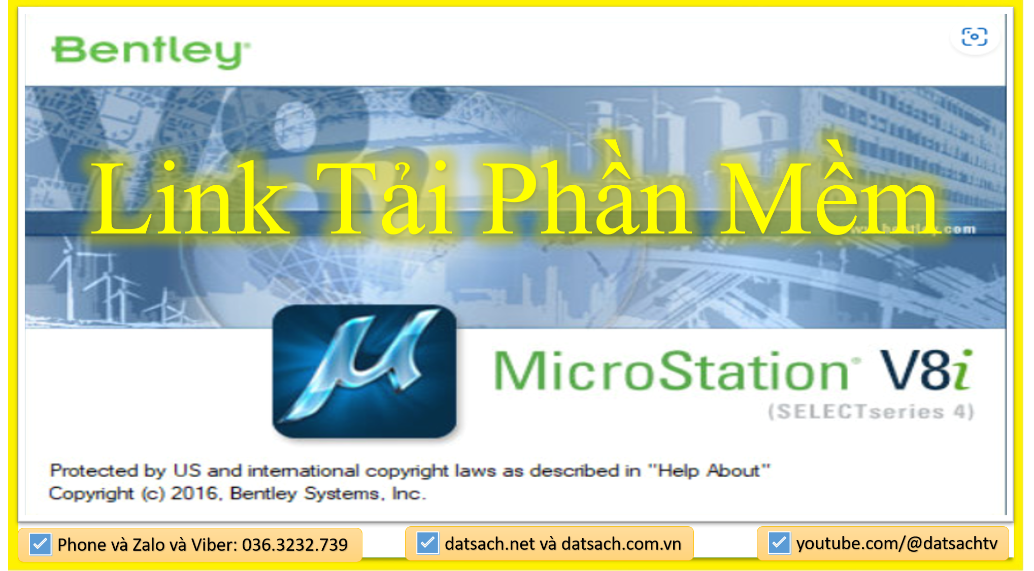 Link tải phần mềm microstion v8i