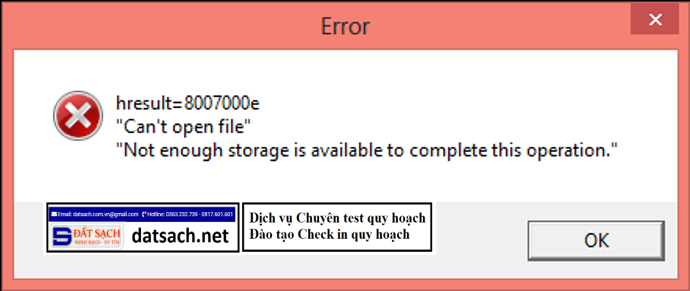 Các lỗi thường gặp trong phần mềm Microsation 2004, v8. v8i, 2023, 2024