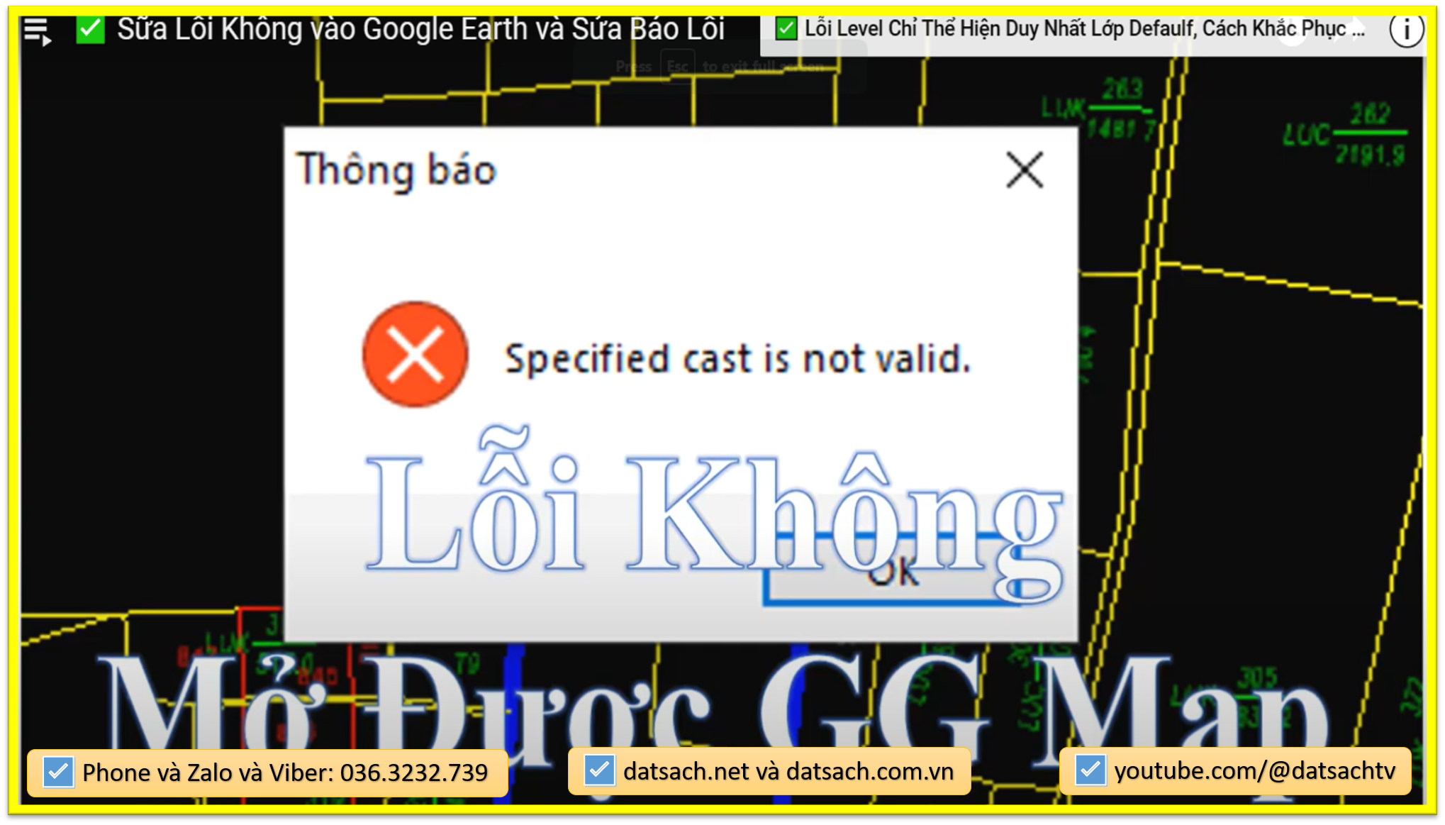 ✅ Sữa Lỗi Không vào Google Earth và Sửa Báo Lỗi