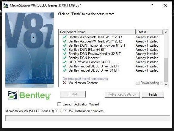 Các lỗi thường gặp trong phần mềm Microsation 2004, v8. v8i, 2023, 2024