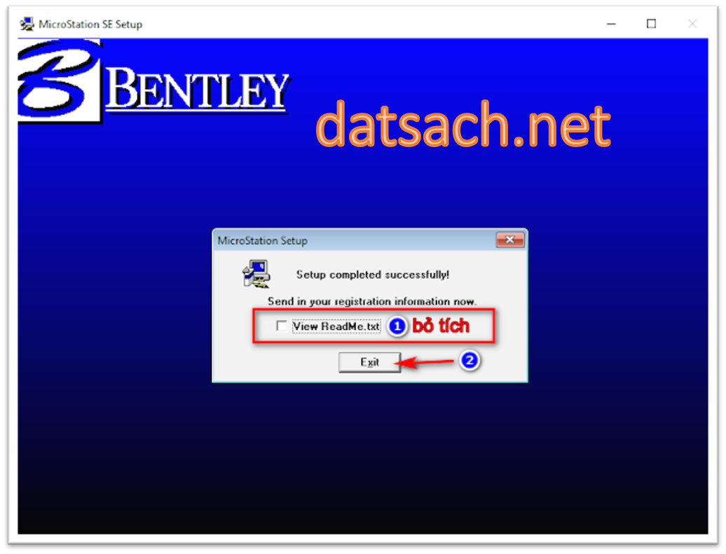 Hướng dẫn cài đặt Phần Mềm Microstation SE V7 5 Hướng dẫn cài đặt Phần Mềm Microstation SE V7