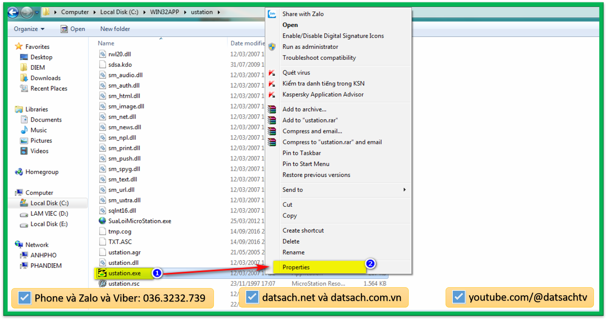 ✅ Sửa lỗi hiện đứt đoạn đường line trong khi Zoom in trong phần mềm MicroSation trên Windown 7 1 ✅ Sửa lỗi hiện đứt đoạn đường line trong khi Zoom in trong phần mềm MicroSation trên Windown 7