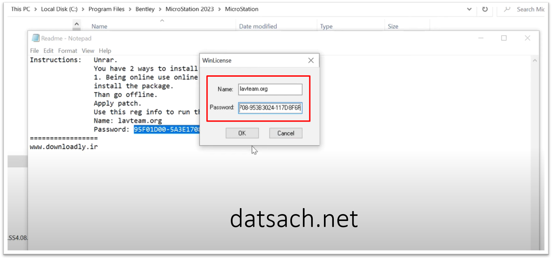 Hướng Dẫn Cài Đặt Phần Mềm Bentley MicroStation 2023 CONNECT Edition 10 Hướng Dẫn Cài Đặt Phần Mềm Bentley MicroStation 2023 CONNECT Edition