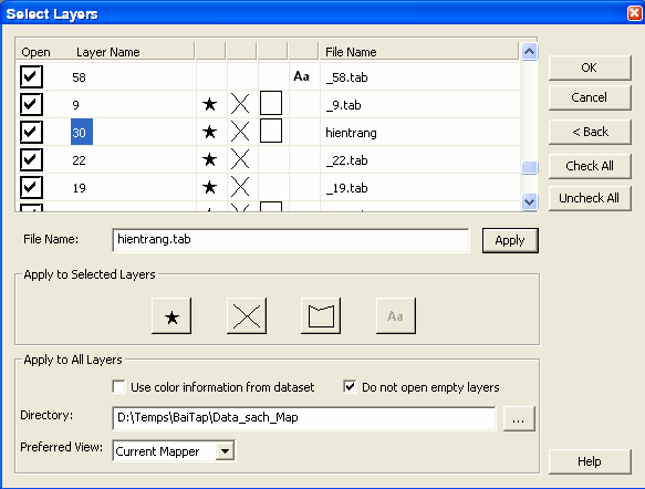 GIÁO TRÌNH THỰC HÀNH MAPINFOR 15.0