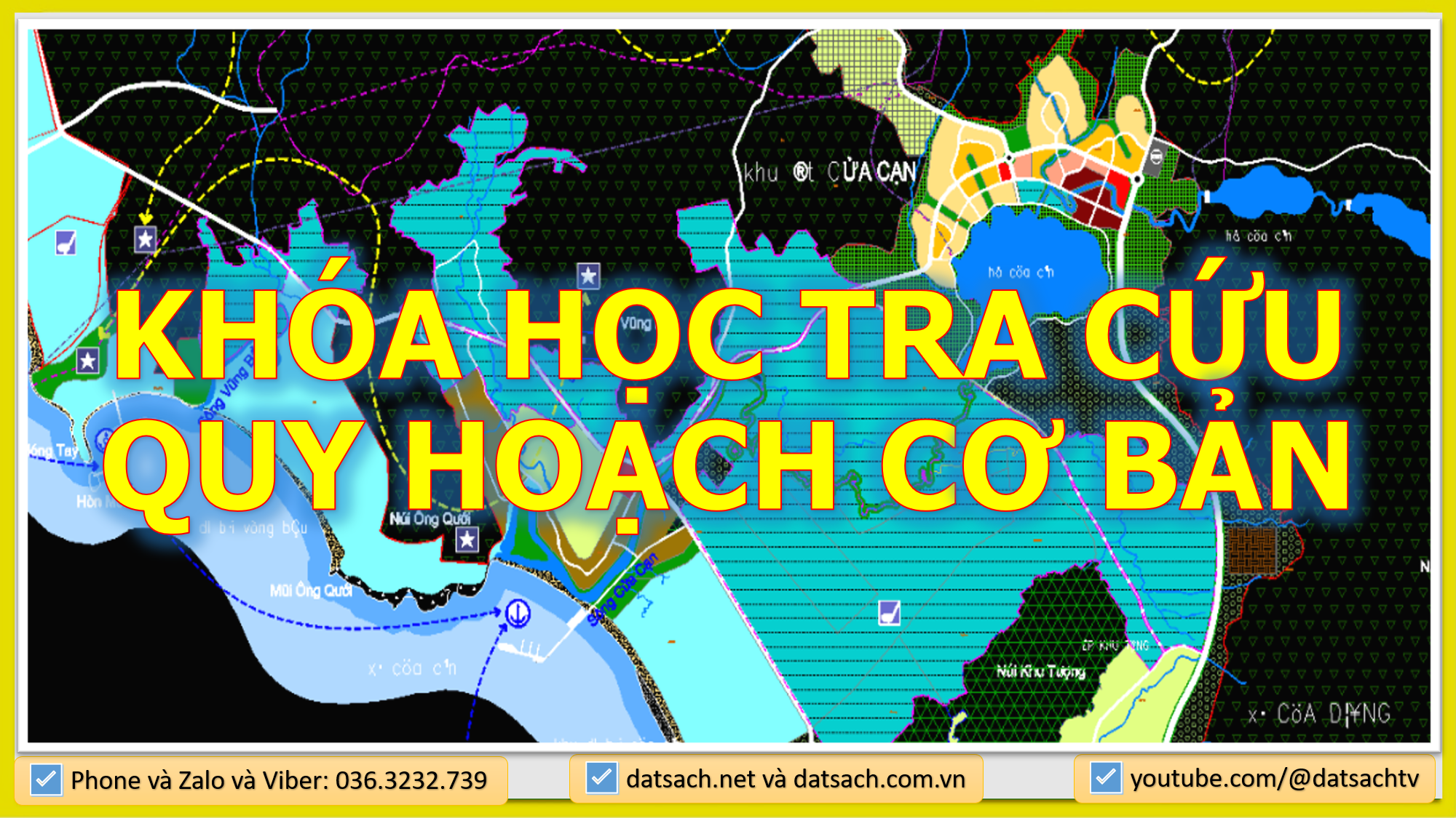 ✅ KHÓA HỌC KIỂM TRA QUY HOẠCH CƠ BẢN