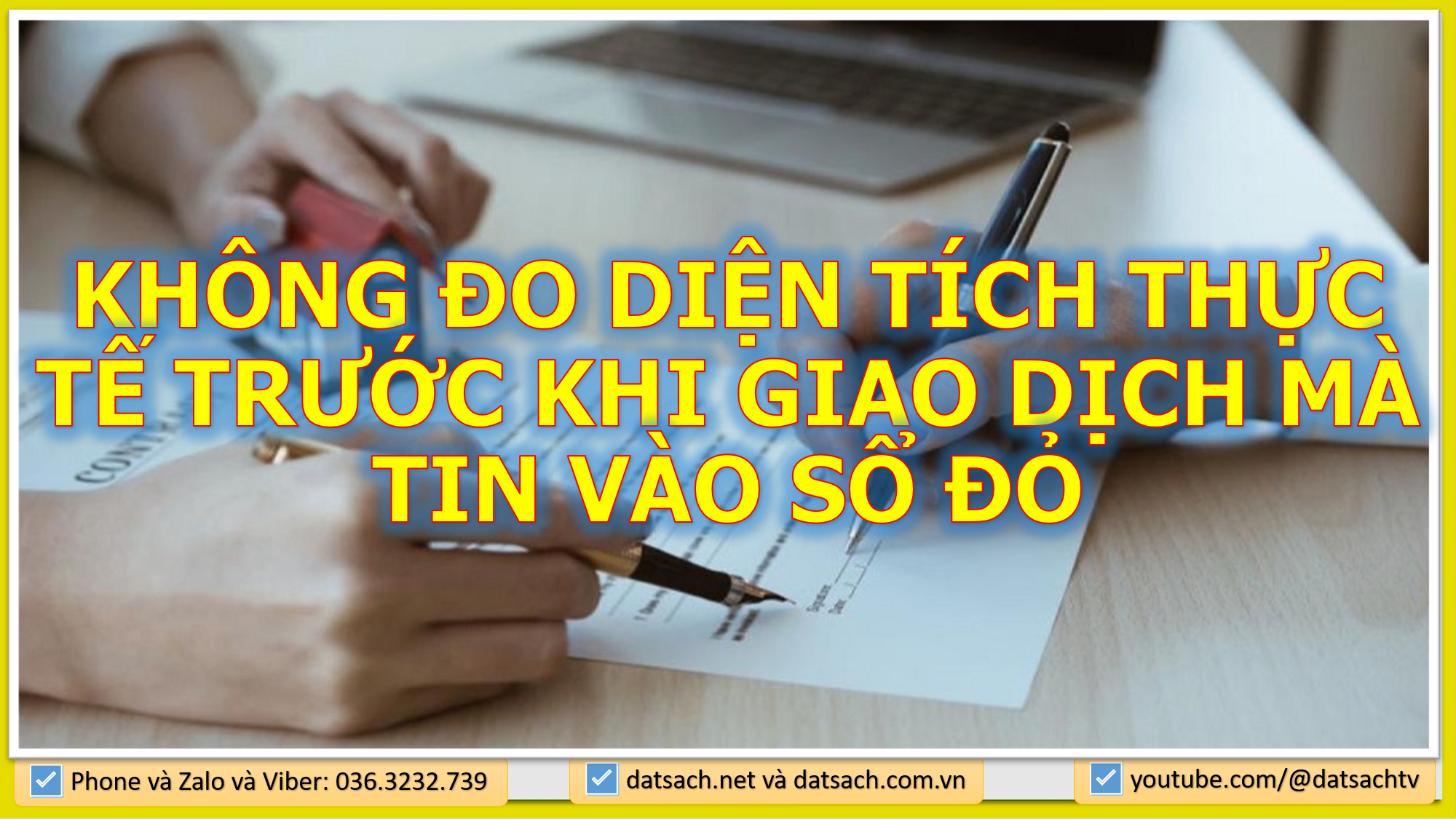 MUA ĐẤT MÀ KHÔNG ĐO ĐẠC KÝ GIÁP RANH