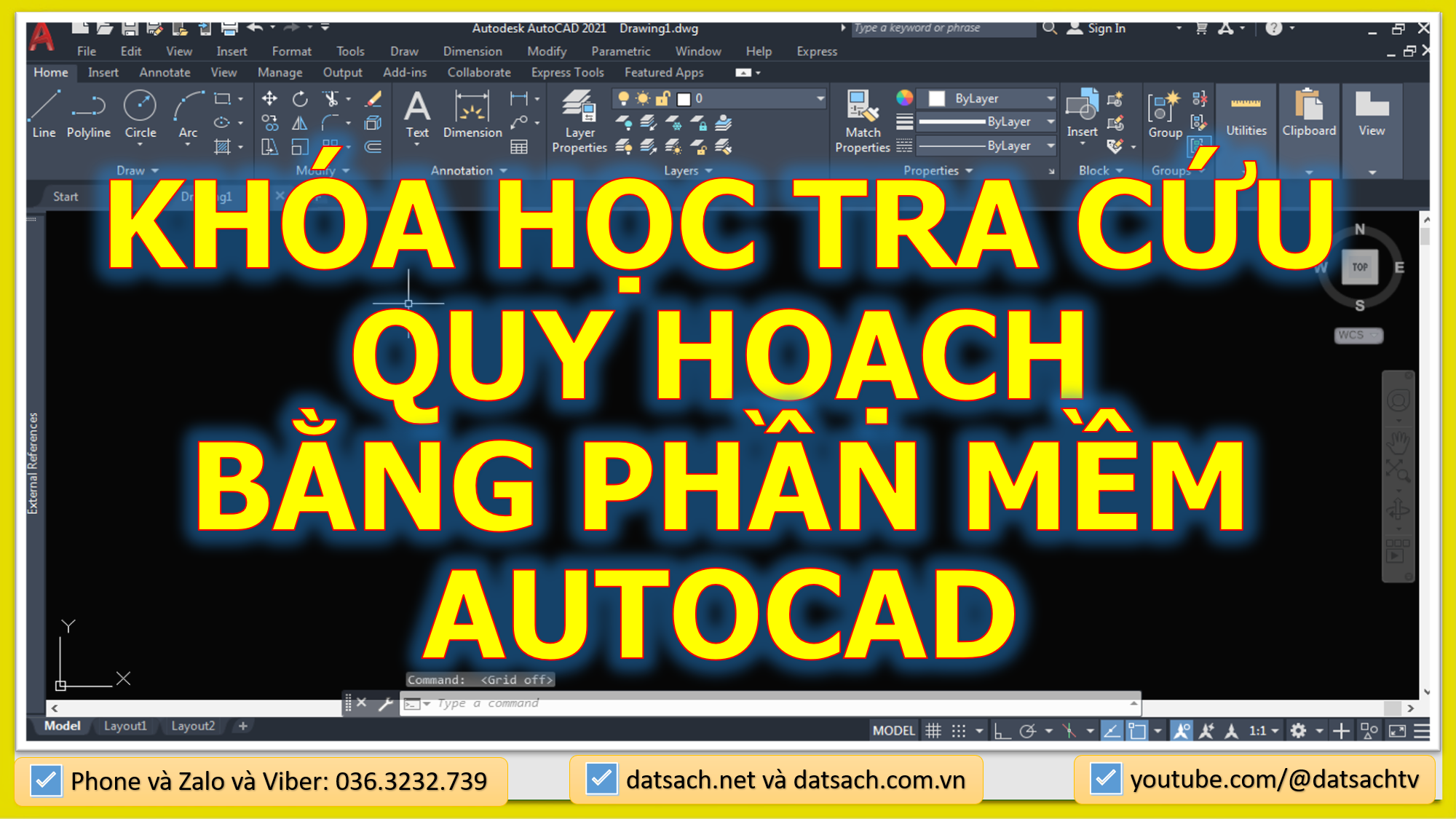 KHÓA HỌC TRA CỨU QUY HOẠCH BẰNG PHẦN MỀM AUTOCAD