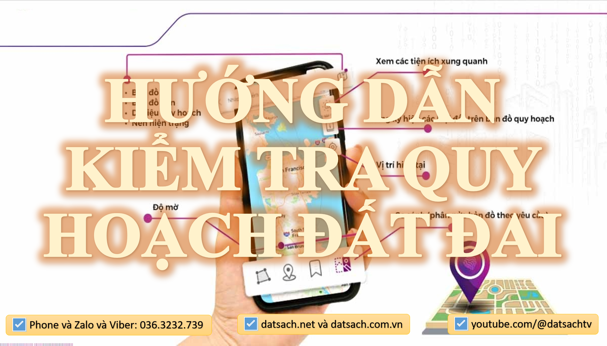 THỦ TỤC TRA CỨU QUY HOẠCH ĐẤT NHANH, ĐƠN GIẢN