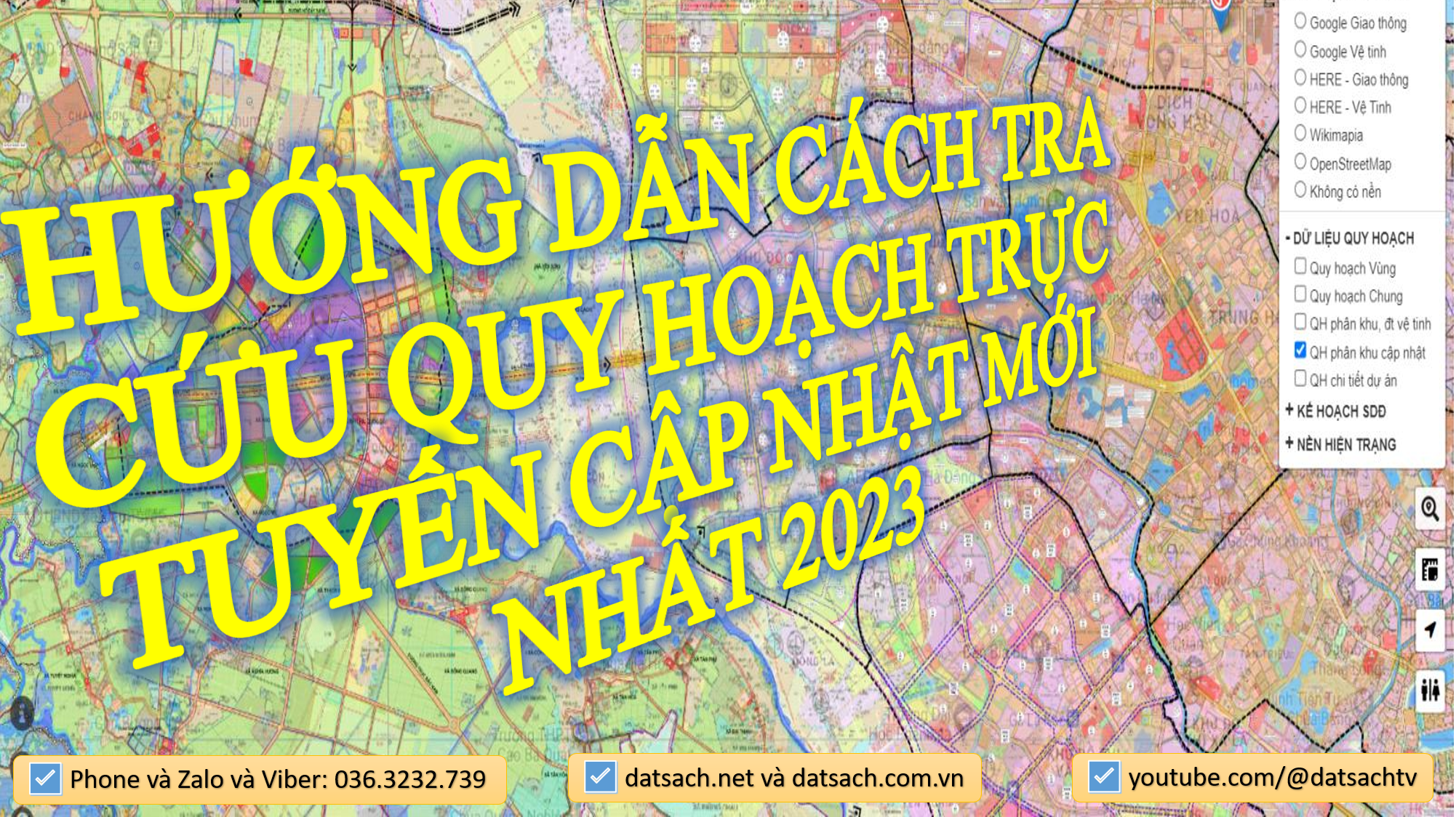 HƯỚNG DẪN CÁCH TRA CỨU QUY HOẠCH TRỰC TUYẾN CẬP NHẬT MỚI NHẤT