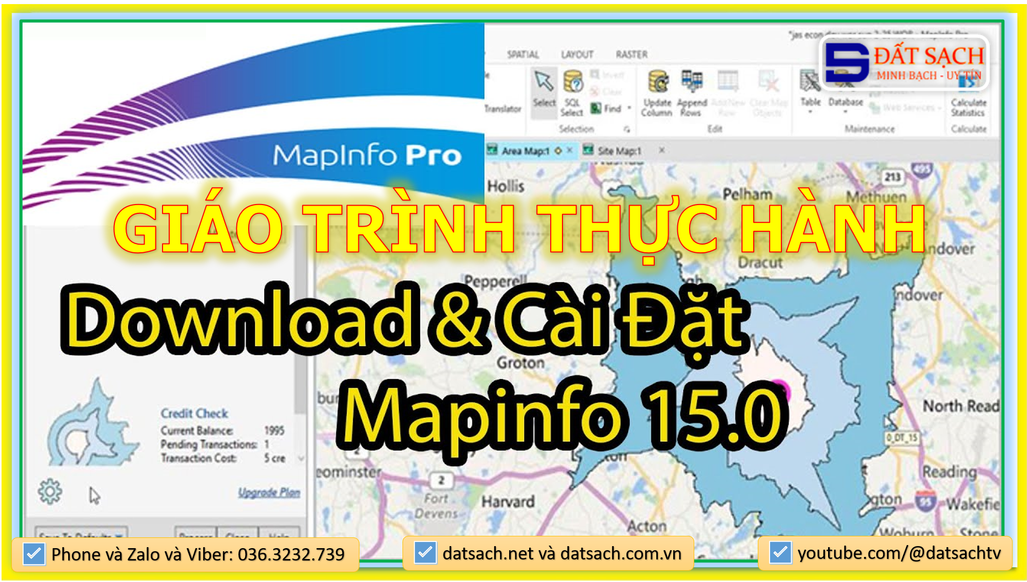 GIÁO TRÌNH THỰC HÀNH MAPINFOR 15.0