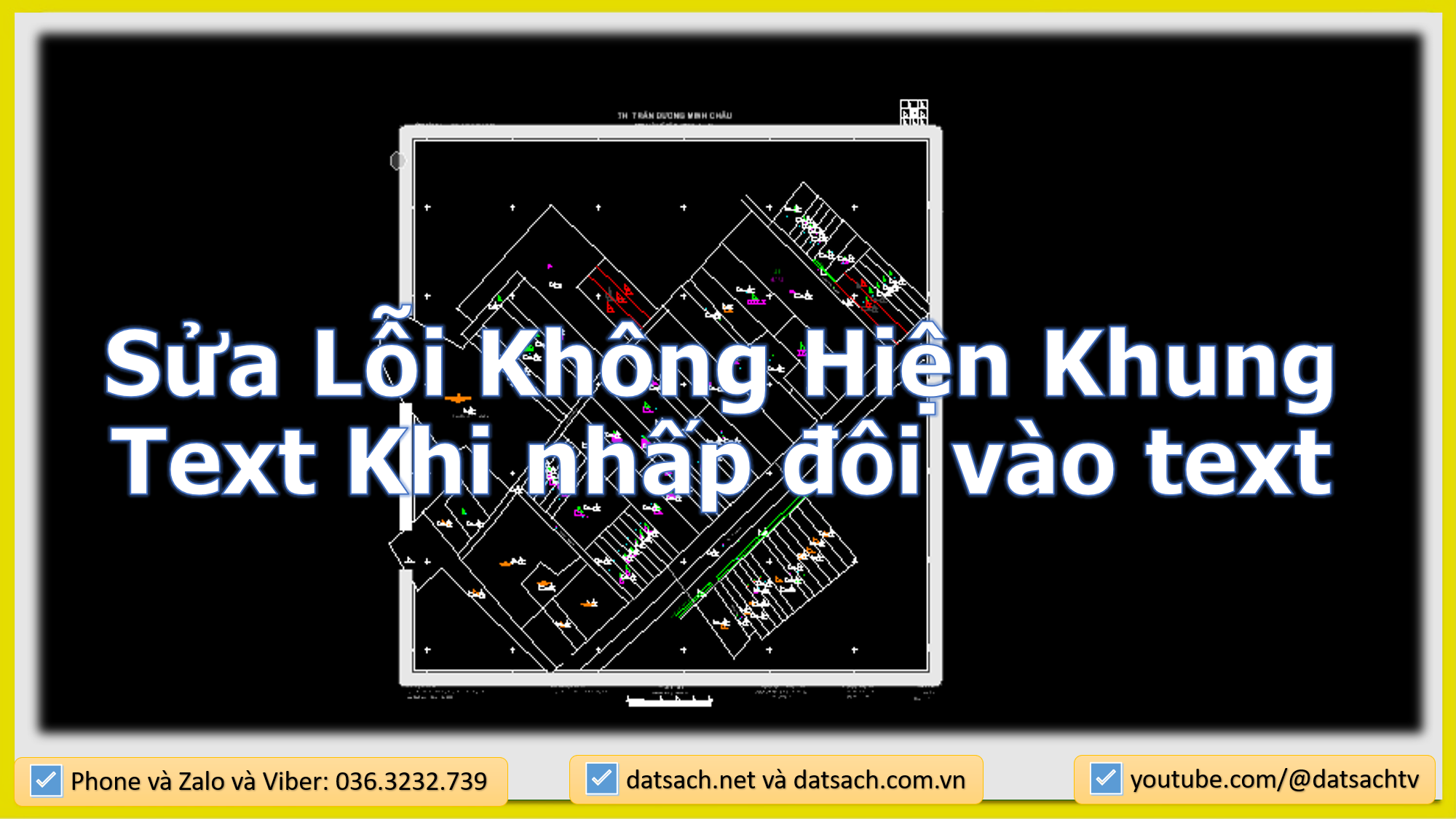 Sửa Lỗi Không Hiện Khung Text Khi nhấp đôi vào text
