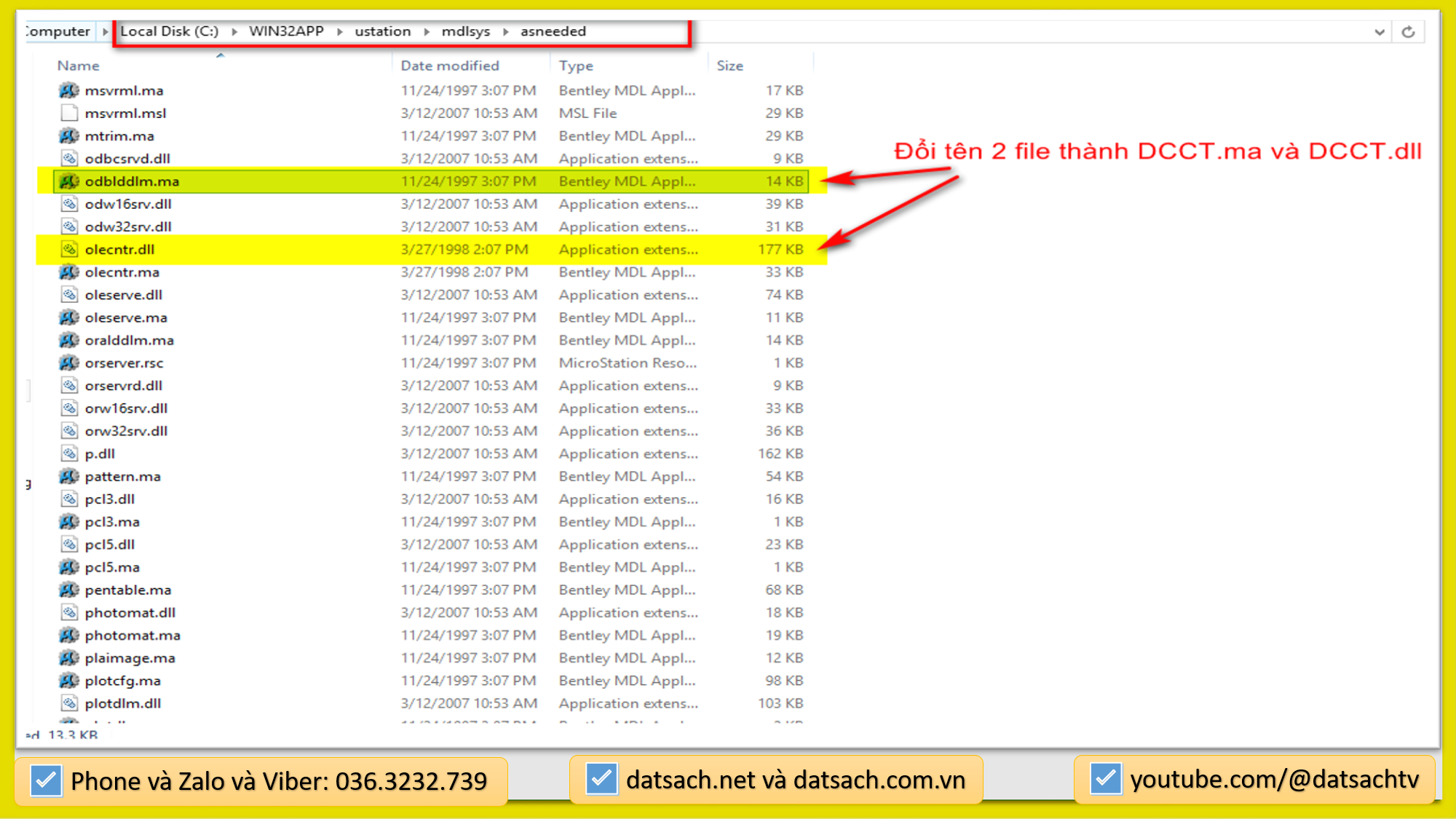 Những lỗi thường gặp trong phần mềm Microsation V7, V8i, 2023