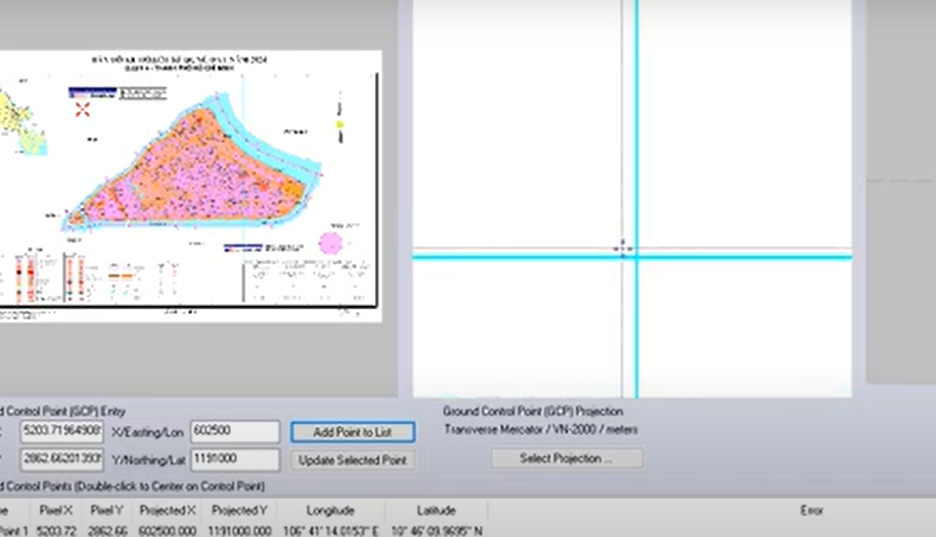Xuất, Chuyển file PDF sang File KMZ, KML Bằng Phần Mềm Global Mapper