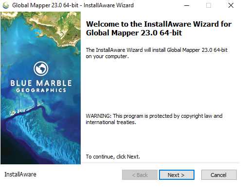 Hướng Dẫn Cài Đặt Phần Mềm Global Mapper 25.1