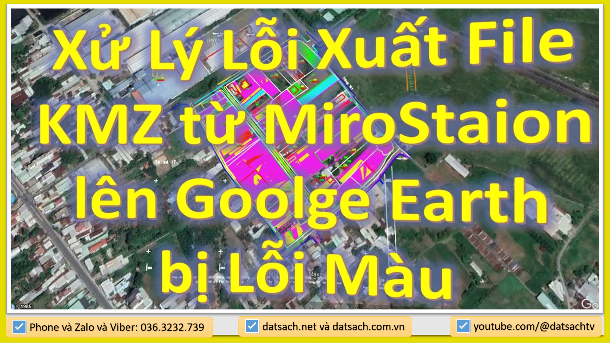 Xử Lý Lỗi Xuất File KMZ từ MiroStaion lên Goolge Earth bị Lỗi Màu