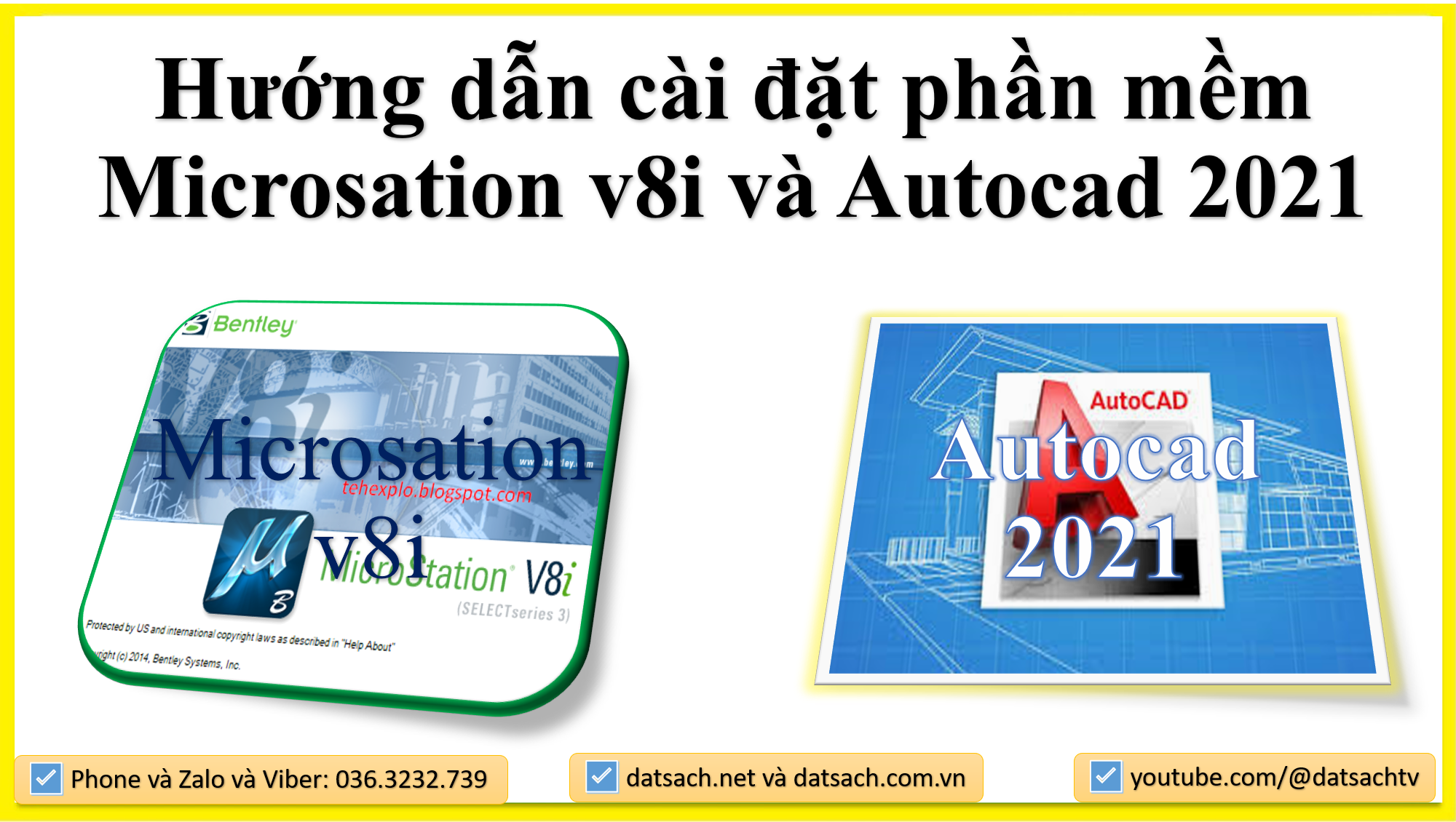 Bài 4_Pháp Lý Quy Hoạch_Hướng dẫn cài đặt phần mềm Microsation v8i và Autocad 2021