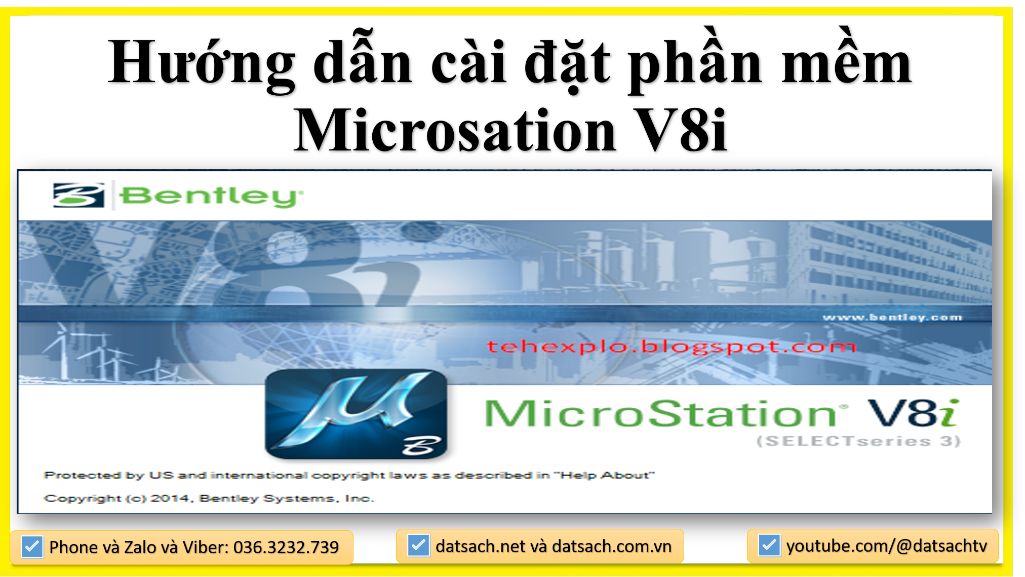 Hướng dẫn cài đặt phần mềm Microsation V8i bằng hình ảnh 1 Hướng dẫn cài đặt phần mềm Microsation V8i bằng hình ảnh