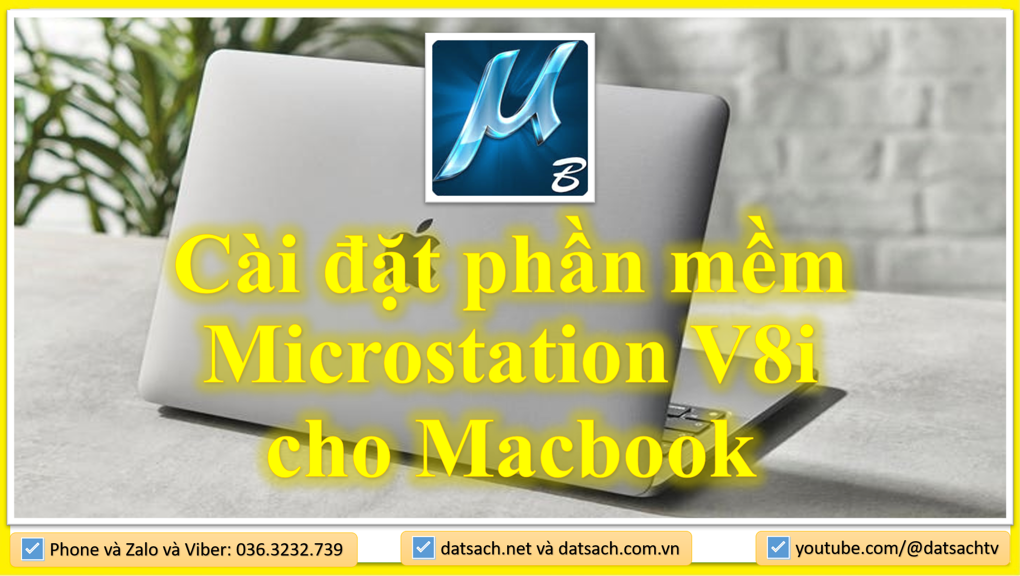 Cài đặt phần mềm Microstation V8i cho Macbook 1 Cài đặt phần mềm Microstation V8i cho Macbook