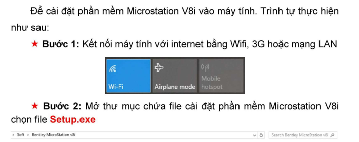 Hướng dẫn cài đặt phần mềm Microsation V8i bằng hình ảnh 2 Hướng dẫn cài đặt phần mềm Microsation V8i bằng hình ảnh