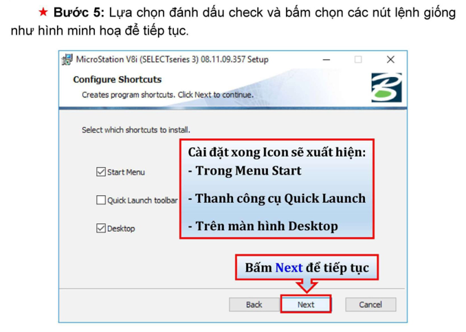 Hướng dẫn cài đặt phần mềm Microsation V8i bằng hình ảnh 7 Hướng dẫn cài đặt phần mềm Microsation V8i bằng hình ảnh