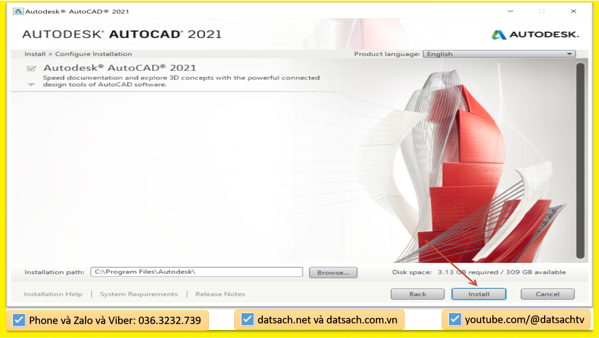 Hướng dẫn cài đặt phần mềm Autocad 2021 bằng hình ảnh 4 Hướng dẫn cài đặt phần mềm Autocad 2021 bằng hình ảnh