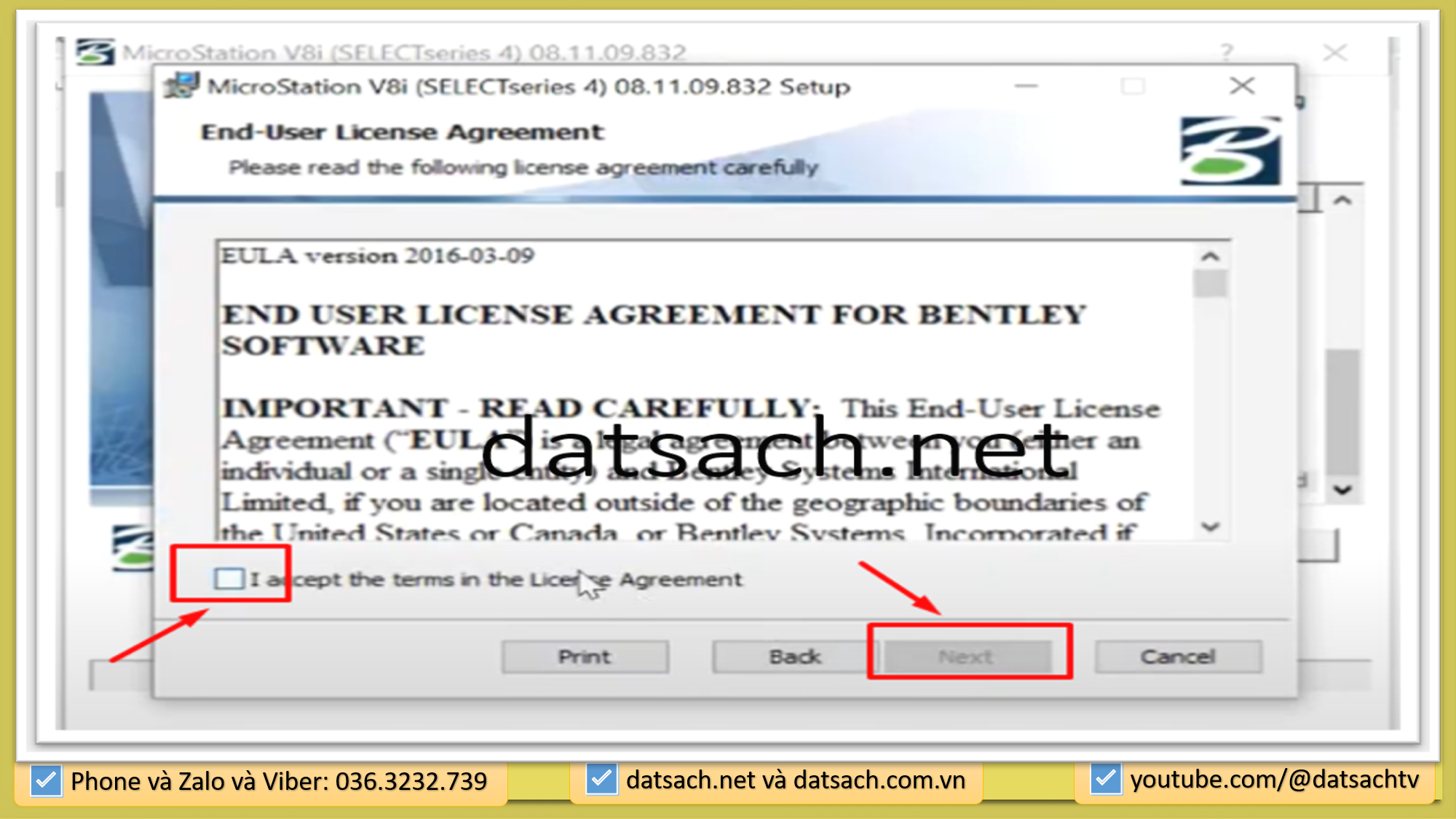 Hướng dẫn cài đặt MicroSation V8i_SS3_V8i SS3 8.11.09.357 và Bộ Cài Đặt Đầy Đủ font chữ, VN2000 7 Hướng dẫn cài đặt MicroSation V8i_SS3_V8i SS3 8.11.09.357 và Bộ Cài Đặt Đầy Đủ font chữ, VN2000
