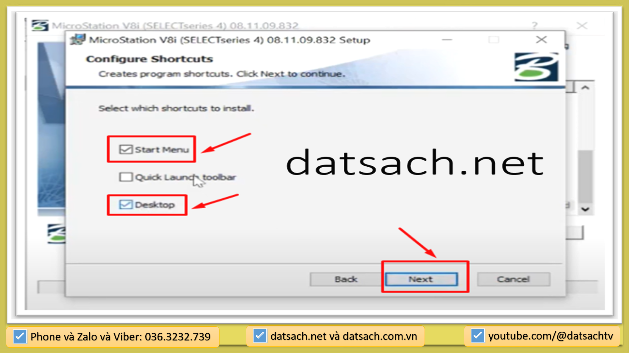 Hướng dẫn cài đặt MicroSation V8i_SS3_V8i SS3 8.11.09.357 và Bộ Cài Đặt Đầy Đủ font chữ, VN2000 9 Hướng dẫn cài đặt MicroSation V8i_SS3_V8i SS3 8.11.09.357 và Bộ Cài Đặt Đầy Đủ font chữ, VN2000