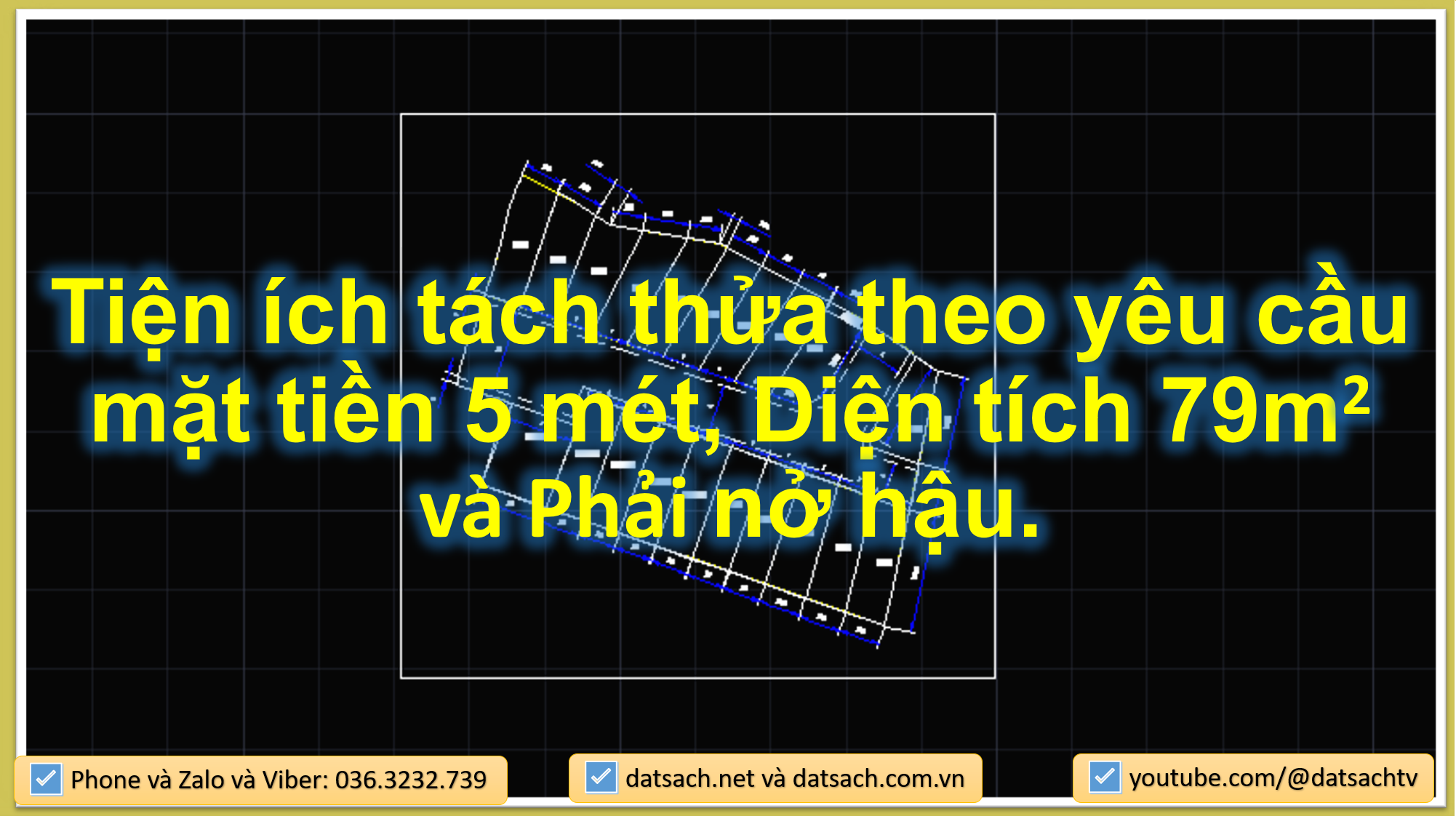 💟 15. Tiện ích tách thửa theo yêu cầu mặt tiền 5 mét, Diện tích 79 mét Vuông, nở hậu.