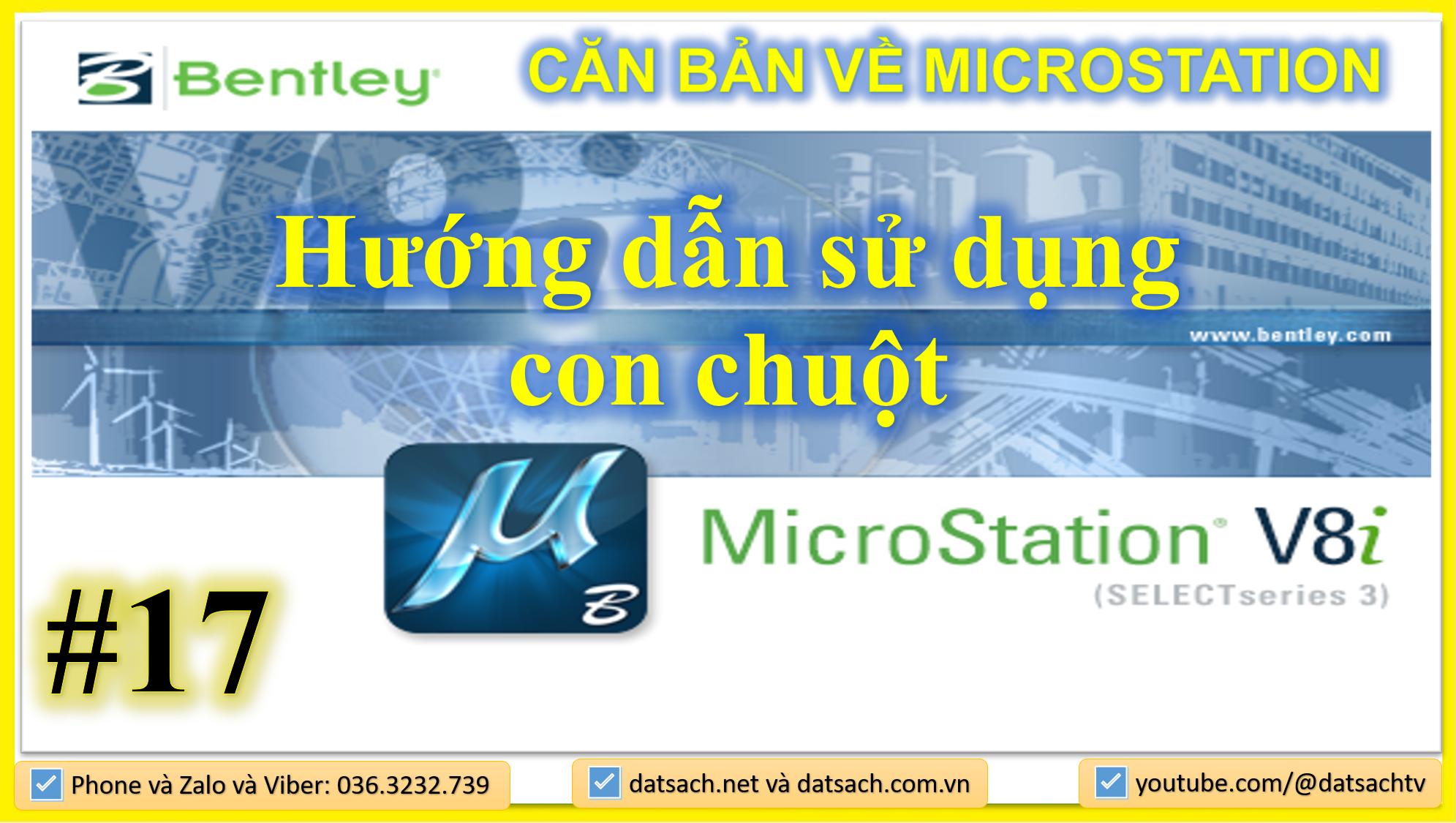 🎯 I.17. CĂN BẢN VỀ MICROSTATION_ Hướng dẫn sử dụng con chuột trong phần mềm microsation V8i