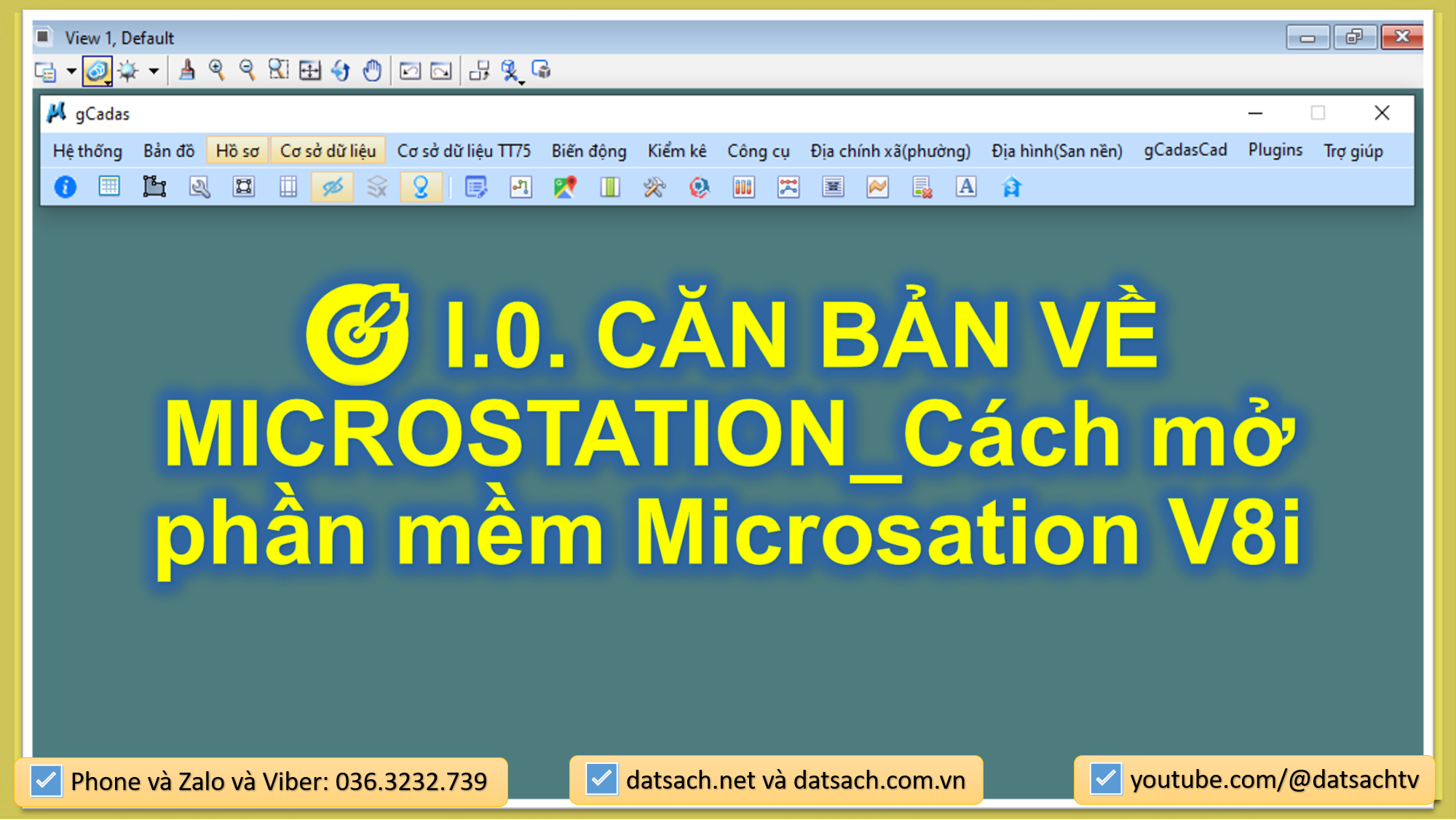 ⭐ 0. REVIEW_Kênh Mới Đất Sach Vlog và Ứng Dụng gCadas Mới trong gCadas