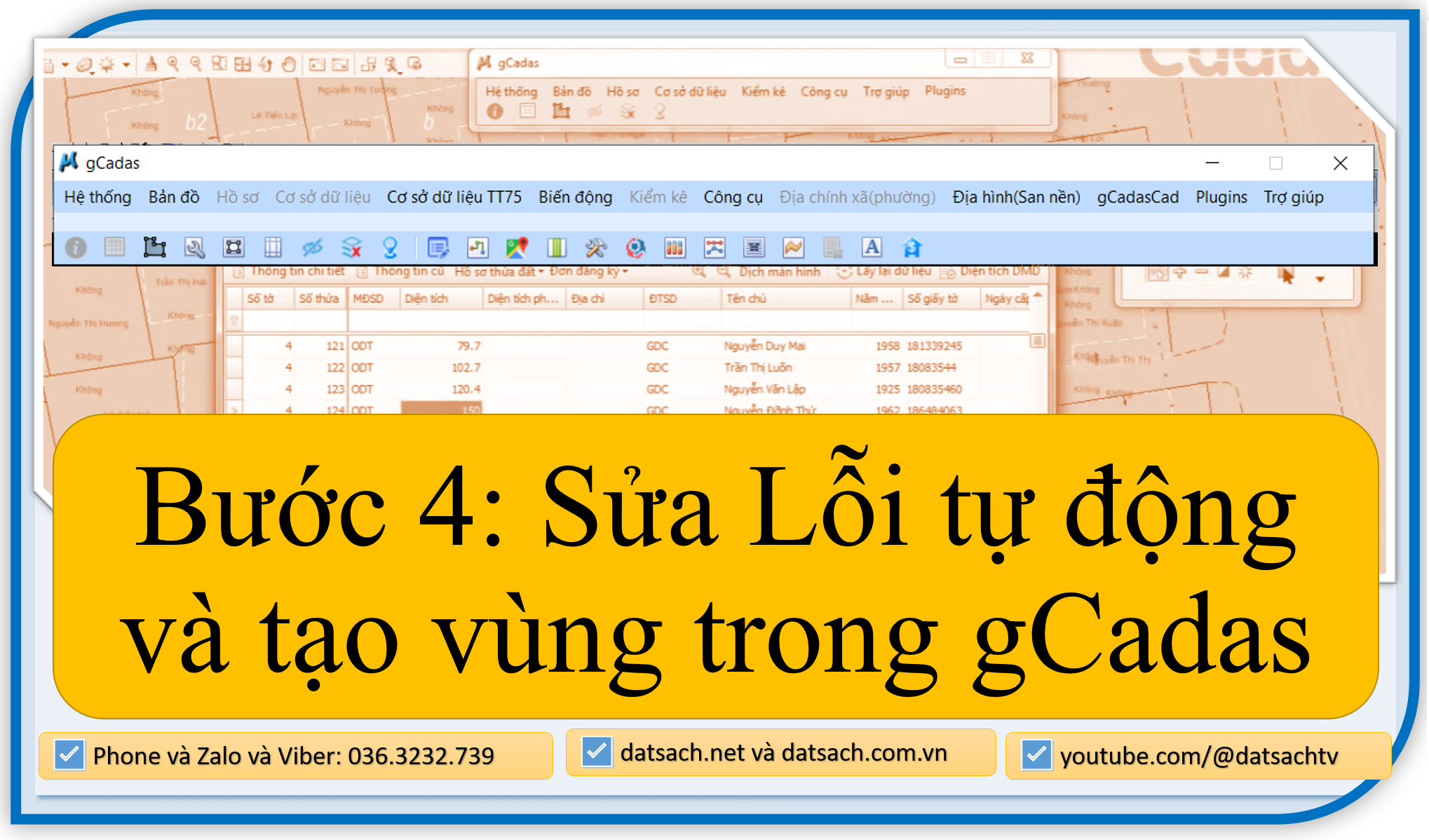 Quy Trình Chuyển DWG AutoCad sang Shapfile bằng gCadas