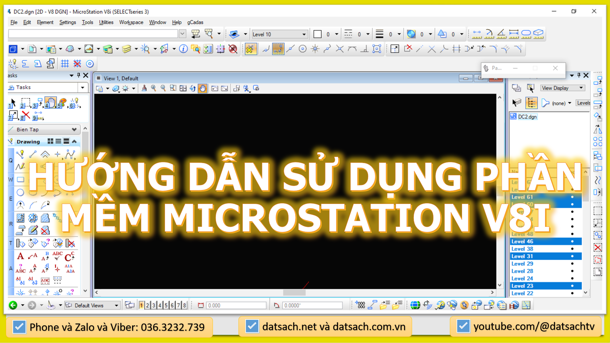 HƯỚNG DẪN SỬ DỤNG PHẦN MỀM MICROSTATION V8I-KHOÁ ĐÀO TẠO KIỂM TRA QUY HOẠCH 1 HƯỚNG DẪN SỬ DỤNG PHẦN MỀM MICROSTATION V8I-KHOÁ ĐÀO TẠO KIỂM TRA QUY HOẠCH
