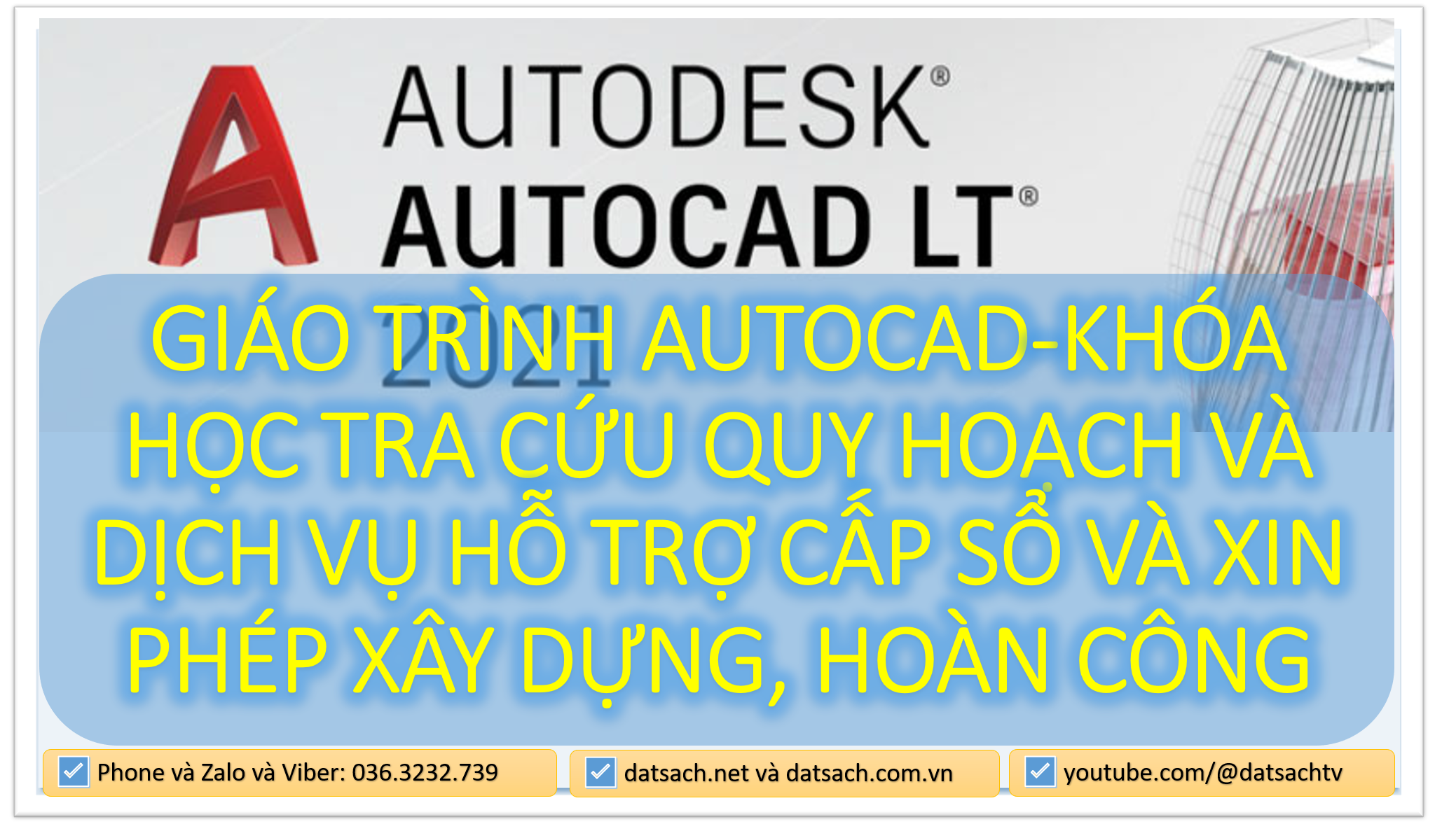 GIÁO TRÌNH AUTOCAD-KHÓA HỌC TRA CỨU QUY HOẠCH VÀ DỊCH VỤ HỖ TRỢ CẤP SỔ VÀ XIN PHÉP XÂY DỰNG, HOÀN CÔNG