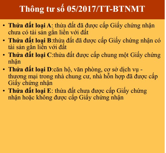Quy trình thành lập bản đồ – kê khai đăng ký, CGCN QSDĐ – xây dựng CSDL địa chính theo thông tư 05