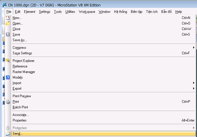 Bộ cài và Hướng dẫn sử dụng MicroStation V8i (SELECT Series 3) Version 08.11.09.357