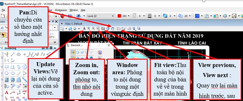 Hướng dẫn sử dụng và thực hành phần mềm Microsation v8i cho học viên 12 Hướng dẫn sử dụng và thực hành phần mềm Microsation v8i cho học viên