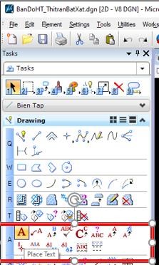 Hướng dẫn sử dụng và thực hành phần mềm Microsation v8i cho học viên 117 Hướng dẫn sử dụng và thực hành phần mềm Microsation v8i cho học viên