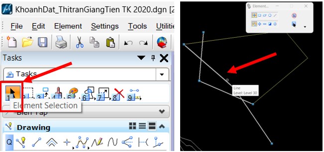 Hướng dẫn sử dụng và thực hành phần mềm Microsation v8i cho học viên 133 Hướng dẫn sử dụng và thực hành phần mềm Microsation v8i cho học viên