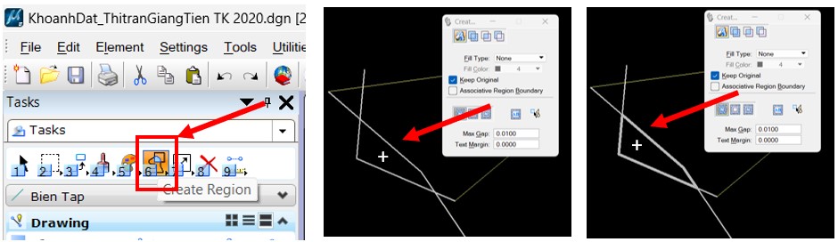 Hướng dẫn sử dụng và thực hành phần mềm Microsation v8i cho học viên 134 Hướng dẫn sử dụng và thực hành phần mềm Microsation v8i cho học viên