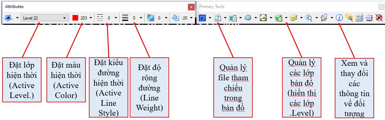 Hướng dẫn sử dụng và thực hành phần mềm Microsation v8i cho học viên 10 Hướng dẫn sử dụng và thực hành phần mềm Microsation v8i cho học viên