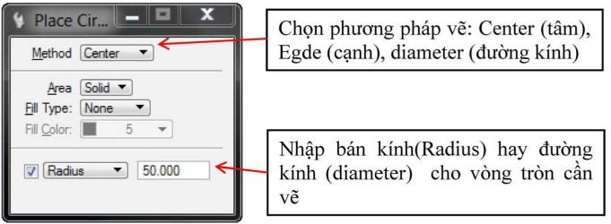 Hướng dẫn sử dụng và thực hành phần mềm Microsation v8i cho học viên 98 Hướng dẫn sử dụng và thực hành phần mềm Microsation v8i cho học viên