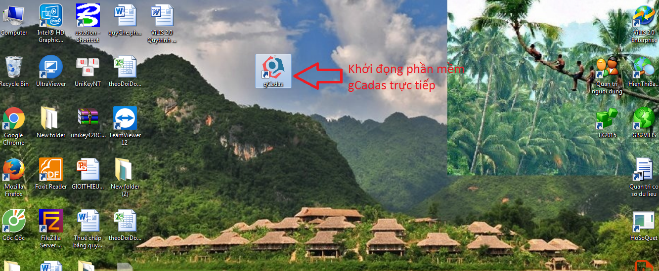 gCadas – phần mềm hỗ trợ việc trích lục thửa đất, hoàn thiện hồ sơ phục vụ Địa chính xã VPDK Cấp Huyện và Thống kê - kiểm kê đất đai
