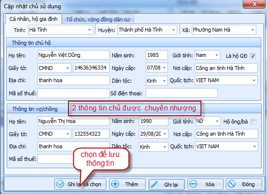gCadas – phần mềm hỗ trợ việc trích lục thửa đất, hoàn thiện hồ sơ phục vụ Địa chính xã VPDK Cấp Huyện và Thống kê - kiểm kê đất đai