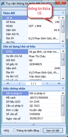 gCadas – phần mềm hỗ trợ việc trích lục thửa đất, hoàn thiện hồ sơ phục vụ Địa chính xã VPDK Cấp Huyện và Thống kê - kiểm kê đất đai
